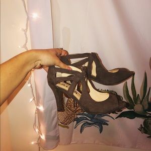 BROWN HEELS 3 INCH